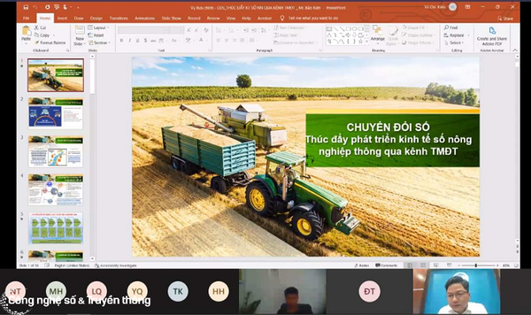 Đoàn viên, thanh niên ở 6 tỉnh học cách làm kinh tế số, nông nghiệp 4.0