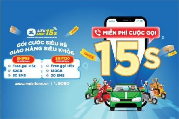 MobiFone tung gói cước siêu tiết kiệm cho tài xế công nghệ, shipper