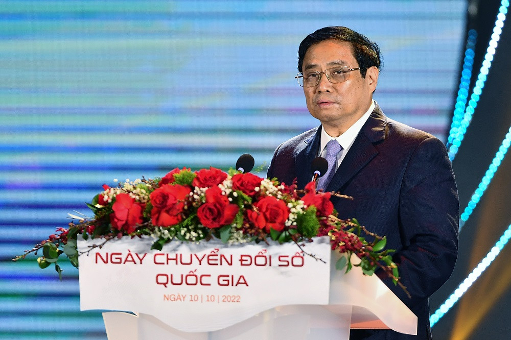 Thủ tướng Phạm Minh Chính: Chuyển đổi số phải để người dân, doanh nghiệp được hưởng lợi