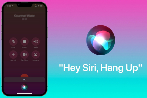 Cách dừng cuộc gọi trên iPhone qua Siri