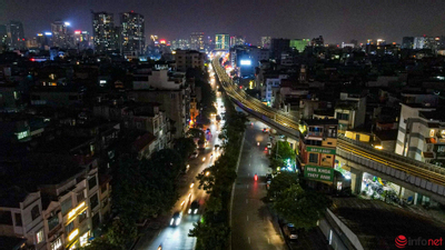 Kỳ lạ tuyến đường giữa nội đô Hà Nội không được bật đèn từ ngày thông xe