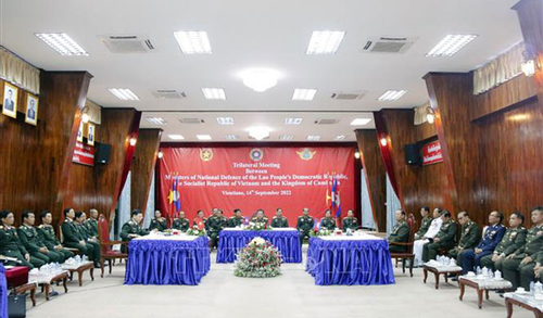 Việt Nam – Lào – Campuchia tăng cường hợp tác quốc phòng