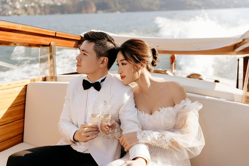 Hoa hậu Đỗ Mỹ Linh chính thức lên tiếng về đám cưới với con trai 'bầu Hiển'