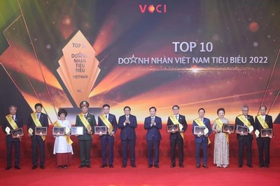 Vinh danh doanh nhân tiêu biểu nhất Việt Nam 2022