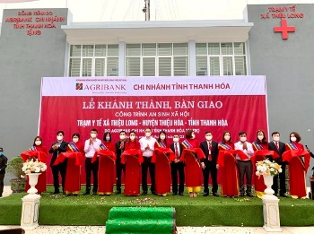 Agribank Thanh Hóa trao tặng Trạm y tế trị giá 4 tỷ đồng cho xã Thiệu Long