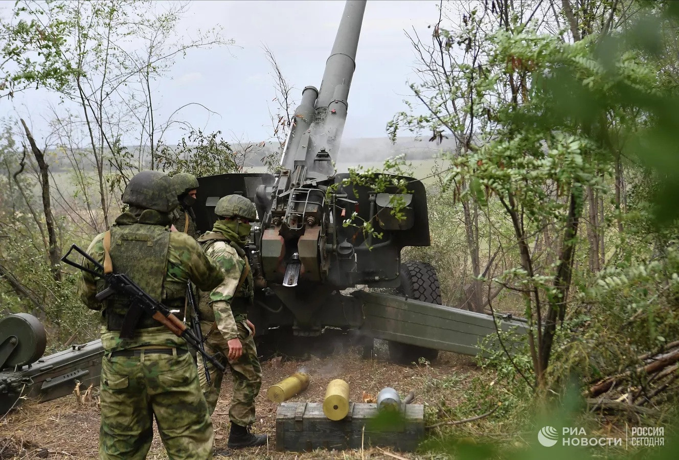 Pháo binh Nga ‘bao phủ’ các nhóm quân đội Ukraine ở Zaporozhye