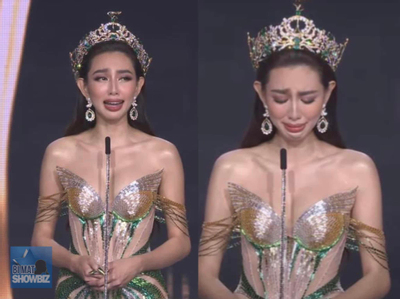 Hoa hậu Thuỳ Tiên ‘khóc như mưa’ tại Miss Grand Việt Nam 2022 khiến dân mạng xúc động