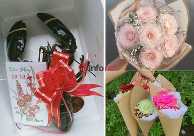 Độc lạ: Tôm hùm ‘đeo’ nơ, hoa hồng làm từ vảy cá đẹp khó tin bán nghìn bông