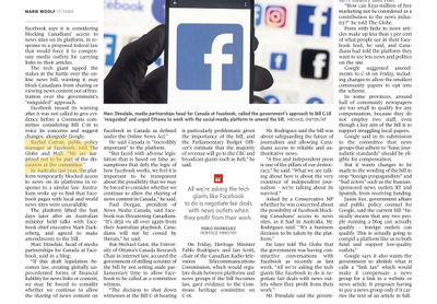 Facebook sẽ chặn nội dung tin tức của Canada vì dự luật chia sẻ doanh thu truyền thông