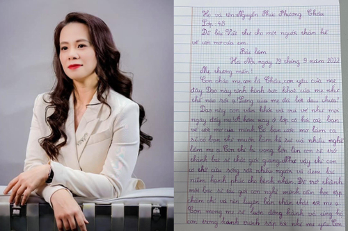 Bà mẹ Đào Lan Hương chia sẻ bức thư xúc động của con gái giữa 'bão' lùm xùm với Shark Bình