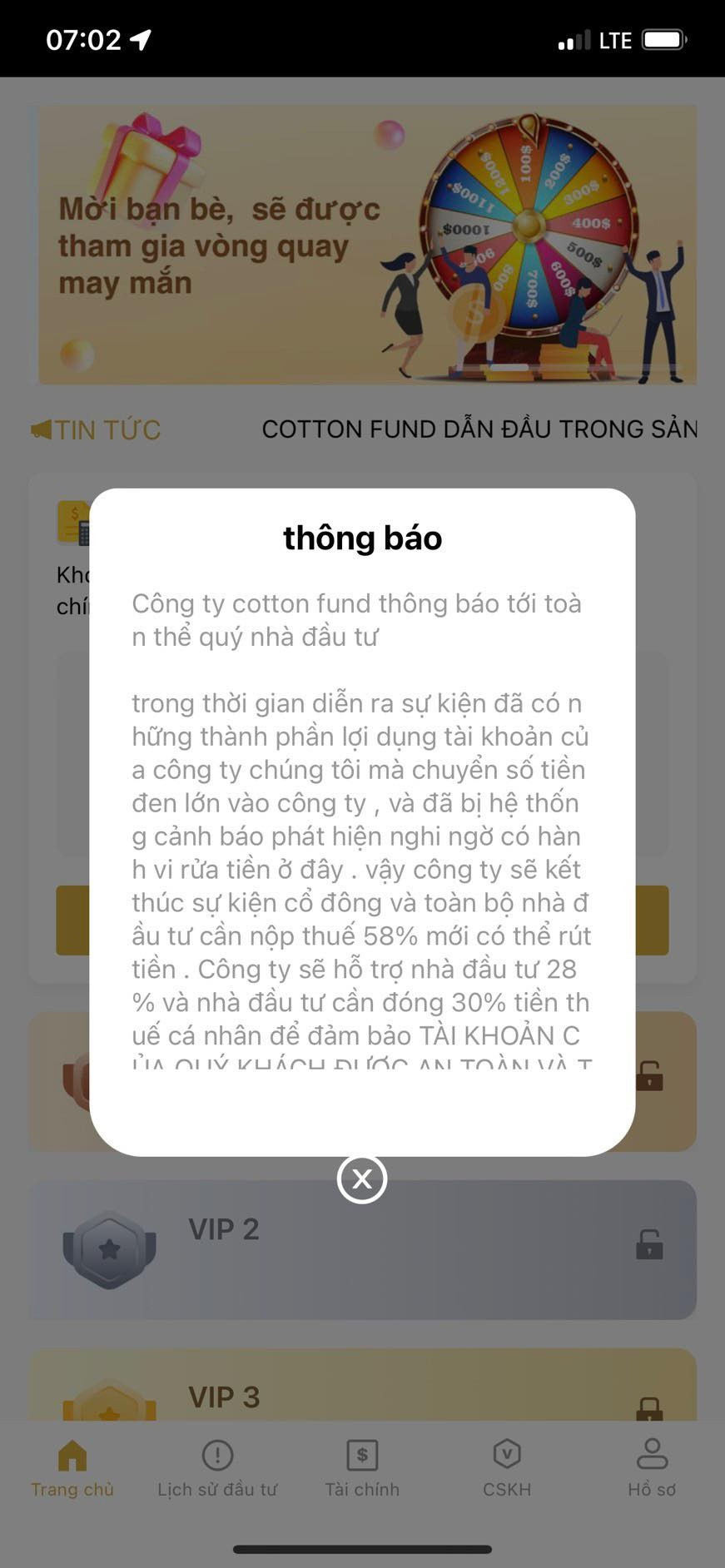 Vỡ mộng khi đầu tư vào Cotton fund lấy lãi cao hơn 300 lần lãi ngân hàng - 3