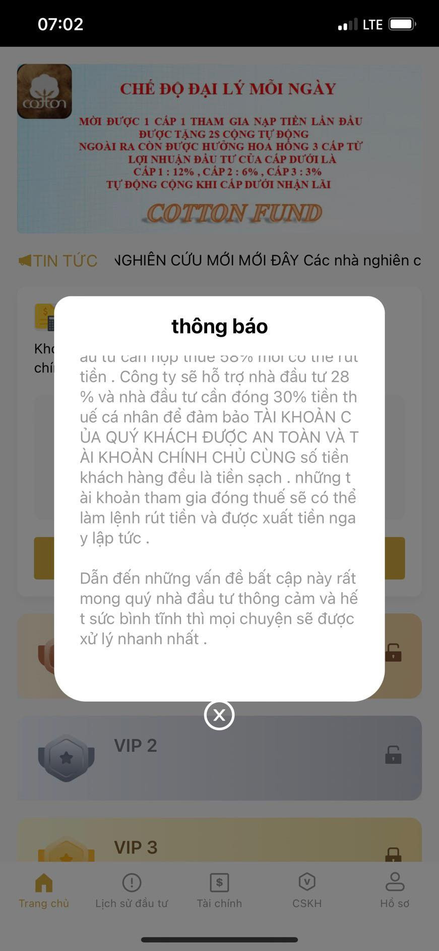 Vỡ mộng khi đầu tư vào Cotton fund lấy lãi cao hơn 300 lần lãi ngân hàng - 2