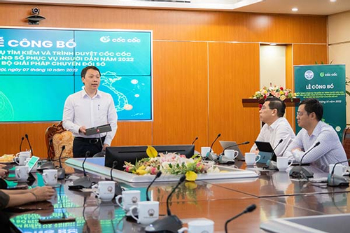 Bộ TT&TT công bố Cốc Cốc đạt tiêu chí nền tảng số phục vụ người dân