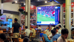 Dịch vụ cho thuê TV màn hình lớn, máy chiếu nóng dần mùa World Cup