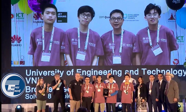 Lần đầu sinh viên Việt Nam giành Huy chương Đồng vòng thi toàn cầu lập trình ACM/ICPC