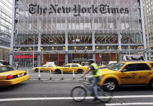 Người đàn ông có vũ trang ‘đột nhập' tòa soạn của New York Times