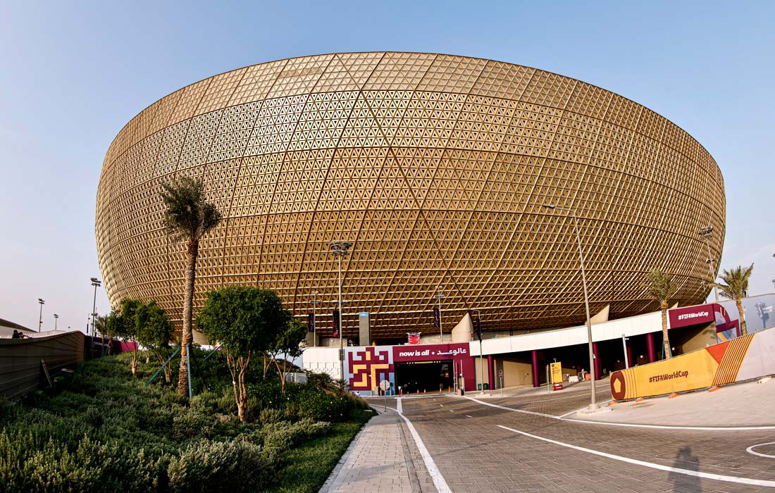 Lusail, sân vận động World Cup lớn nhất của Qatar.