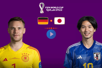 Địa chỉ xem trực tiếp World Cup 2022, Đức vs Nhật Bản, 20h00 ngày 23/11