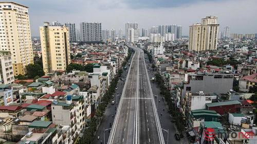 Hà Nội: Cận cảnh diện mạo đường vành đai 2 trên cao dự kiến thông xe vào tháng 12