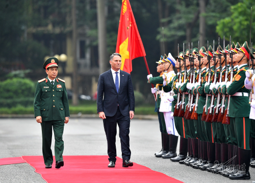 Bộ trưởng Quốc phòng Australia đánh giá cao hợp tác quốc phòng với Việt Nam