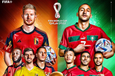 Cập nhật kết quả trận Bỉ vs Maroc bảng F bóng đá World Cup 2022 ngày 27/11