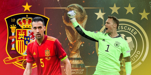 Cập nhật kết quả trận Tây Ban Nha vs Đức bảng E bóng đá World Cup 2022 ngày 28/11
