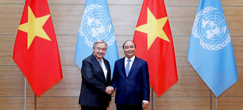 Thăm Việt Nam, Tổng thư ký LHQ nhấn mạnh sự đoàn kết chống khủng hoảng khí hậu