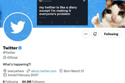 Twitter giới thiệu tick xám để phân biệt tick xanh