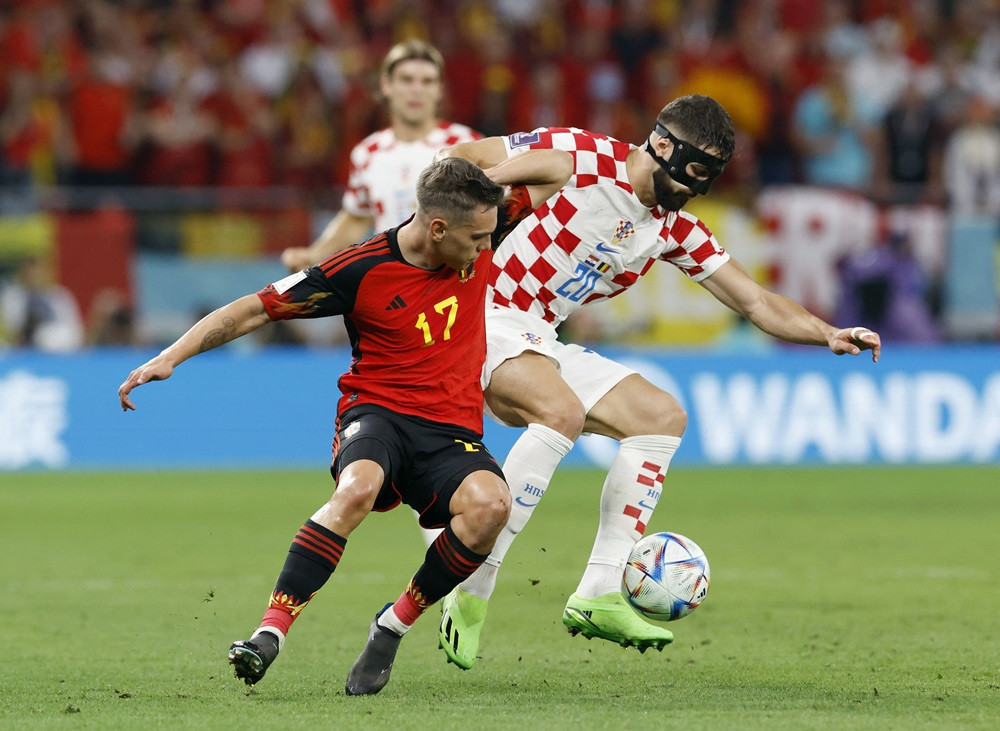 Kết quả trận Croatia vs Bỉ bảng F bóng đá World Cup 2022 ngày 1/12