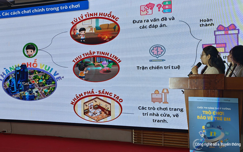 Sẽ có game Make in Vietnam về bảo vệ trẻ em