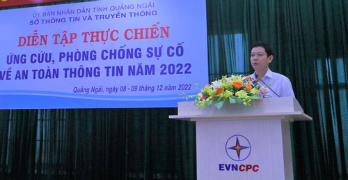 Quảng Ngãi lần đầu diễn tập thực chiến phòng chống sự cố ATTT