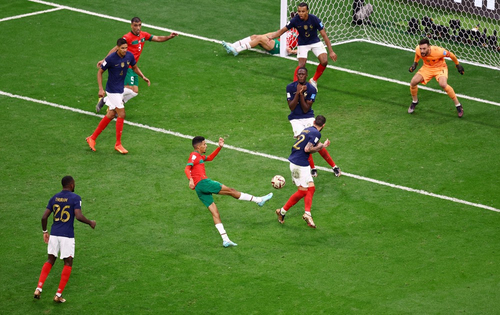 Video Highlight World Cup 2022 bàn thắng trận Pháp 2 - 0 Maroc: Chờ chung kết trong mơ