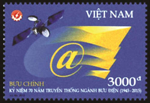 Dấu ấn truyền thống ngành qua các mẫu tem bưu chính
