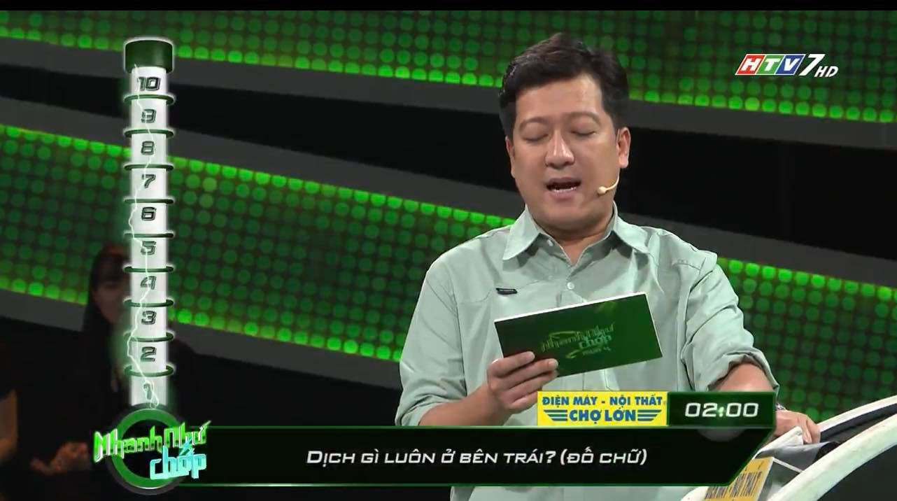 Câu đố Nhanh như chớp tập 20: 'Dịch gì luôn ở bên trái’, đáp án tưởng dễ mà siêu khó!