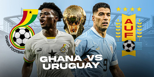 Cập nhật kết quả trận Ghana vs Uruguay bảng H bóng đá World Cup 2022 ngày 2/12
