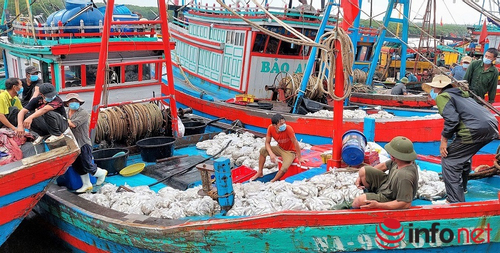 Túi thu gom rác thải nhựa trên tàu cá để bảo vệ nguồn lợi thủy sản lâu dài