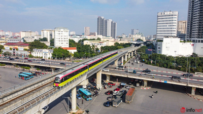 Tuyến Metro Nhổn - ga Hà Nội khả dụng 99,65% trong 7 ngày chạy thử đoạn trên cao