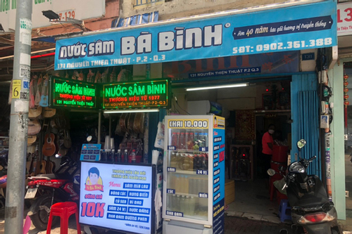 Bán hàng online, xe nước sâm nhỏ thành hệ thống rộng khắp Sài thành