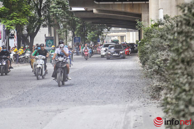 Hà Nội: Nhiều tuyến phố đang được cào bóc, sửa chữa dịp cuối năm