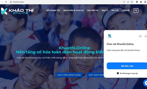 Giải pháp Khaothi.Online có thể đáp ứng hàng triệu thí sinh dùng đồng thời