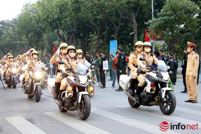 Hà Nội: Triển khai đợt cao điểm bảo đảm trật tự, an toàn giao thông Tết