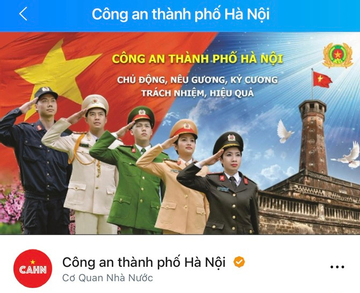 Công an Hà Nội ra mắt trang mạng xã hội Zalo trong giải quyết thủ tục hành chính