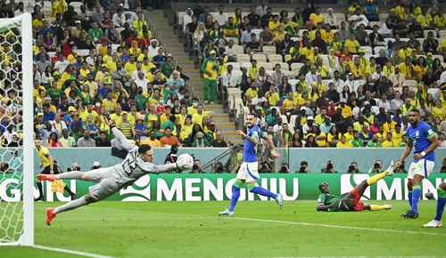 Kết quả trận Cameroon vs Brazil bảng G bóng đá World Cup 2022 ngày 3/12
