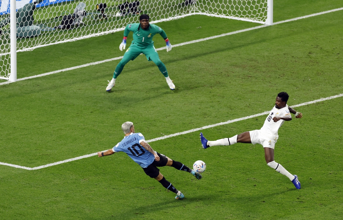 Video bóng đá bàn thắng Ghana 0 - 2 Uruguay World Cup 2022: Uruguay ngậm ngùi rời giải