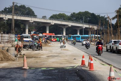 Gấp rút hoàn thành đường Huỳnh Thúc Kháng kéo dài để thông xe trước Tết Nguyên đán