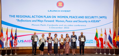 ASEAN khởi động kế hoạch thúc đẩy an ninh cho phụ nữ Đông Nam Á