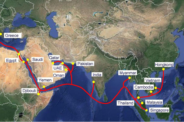 Thêm cáp biển AAE-1 gặp sự cố, Internet Việt Nam đi quốc tế bị ảnh hưởng
