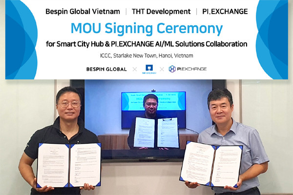 Bespin Global Việt Nam và THT Development hợp tác PI.EXCHANGE vận hành AI