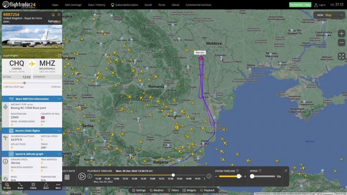 Tên lửa Ukraine suýt bắn trúng máy bay Anh?