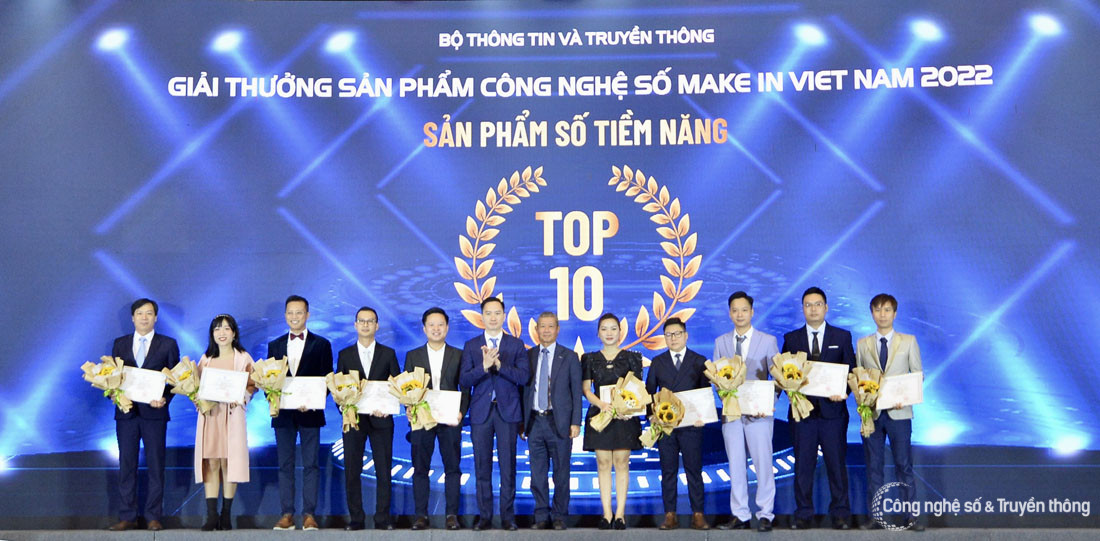[Tin công nghệ mới] Các sản phẩm đạt giải thưởng Make in Vietnam 2022 giúp đẩy nhanh chuyển đổi số quốc gia